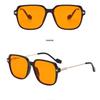 Retro UV Protection Sunglasses for Men and Women - High-End TR Square Frame