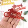 Christmas Decorations Merry Christmas Plating English Letters Christmas Tree Pendant Decoration Happy New Year Navidad 2025