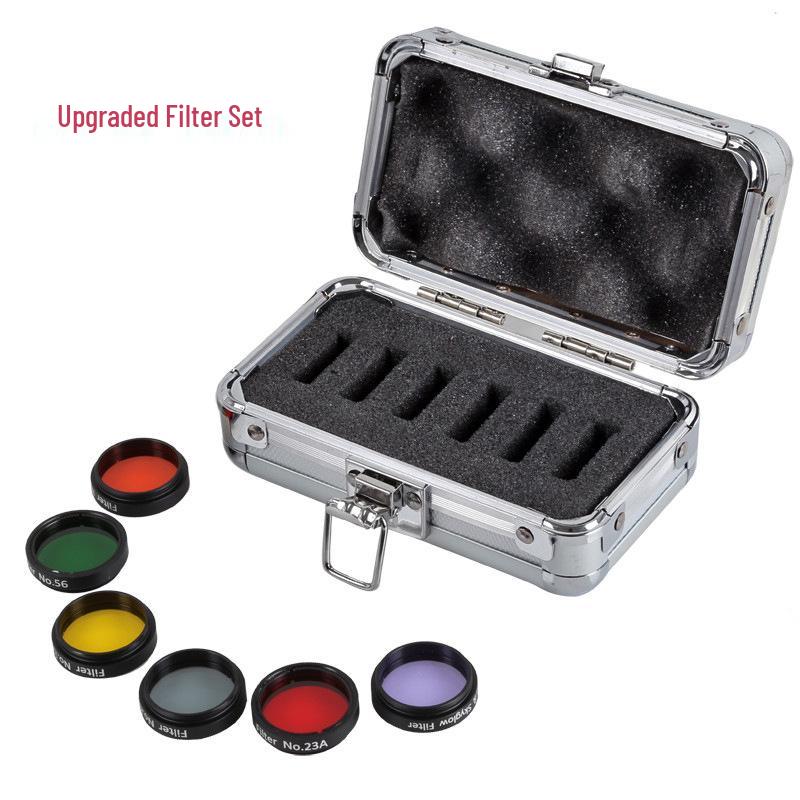 

Third Generation Nebula Filters: Six Colors with Aluminum Case for Astronomical Telescopes.