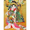 Girl Japanese Diamond Kimono Embroidery Geisha Beauty Portrait Cross Stitch Mosaic 5d Diy Diamond Painting Kit Embroidery Crafts