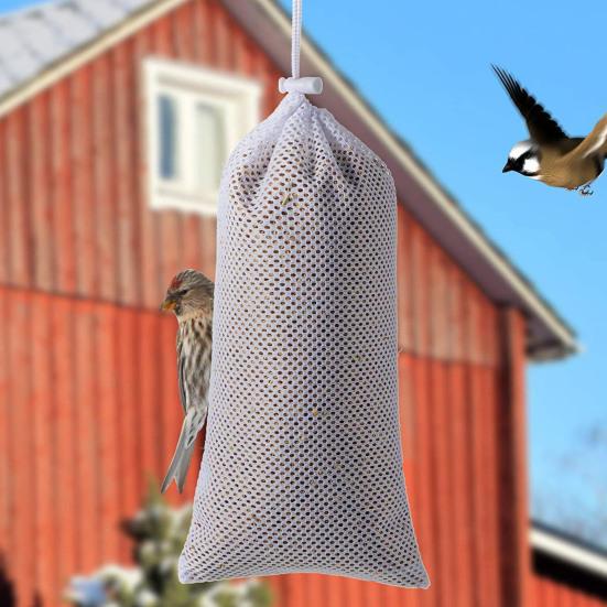 Krmítko na stehlíky pro venkovní zavěšení, krmítko na bodláková semena, sáčky na krmivo pro ptáky, nástroje pro zahradu, dvůr, krmení divokých stehlíků