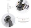 Gunmetal Grey Stainless Steel Anti-Slip Corner Grab Bar for Elderly