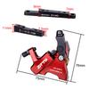ZTTO Gravel Road Bike Disc Brake Hydraulic Flat Mount CX Rotor Brake Caliper CNC Bicycle Mechanical Wire Pull Metal Pads 105