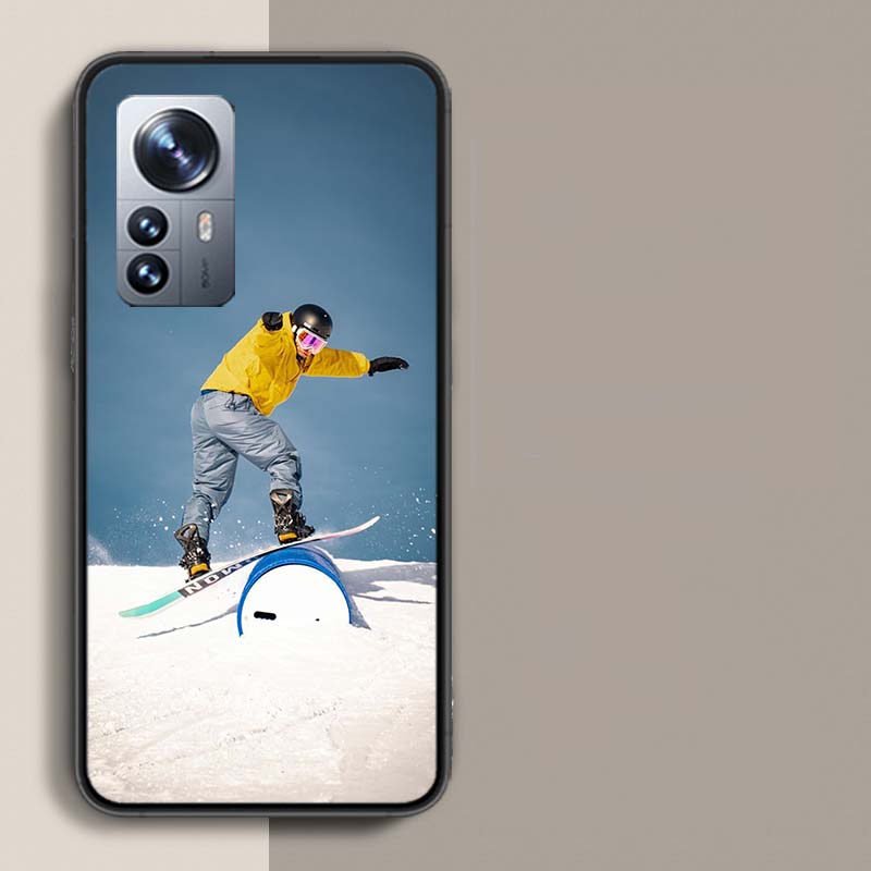 Adventure Snowboarding Extreme Phone Case For Xiaomi Mi 13 12T Poco F7 Pro 14 Ultra 15 Pro 12X 12 9 8 Lite 5G 11T 11i 10 10T