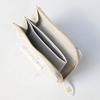 Yuzen Dye Zipper Mini Wallet Cat Calico Mike Lucky Charm Wallet Asakusa Bunko Leather Edo Komon [Asakusa Bunko] L-shaped