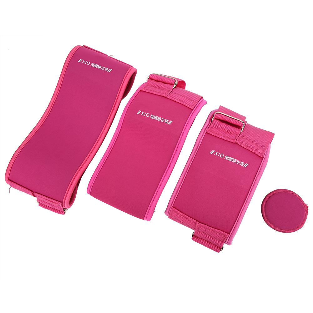 O Type Legs Corrector Belts Bowlegs Strengthen Bandage Kit Correction Strap for Adult Childrenpink