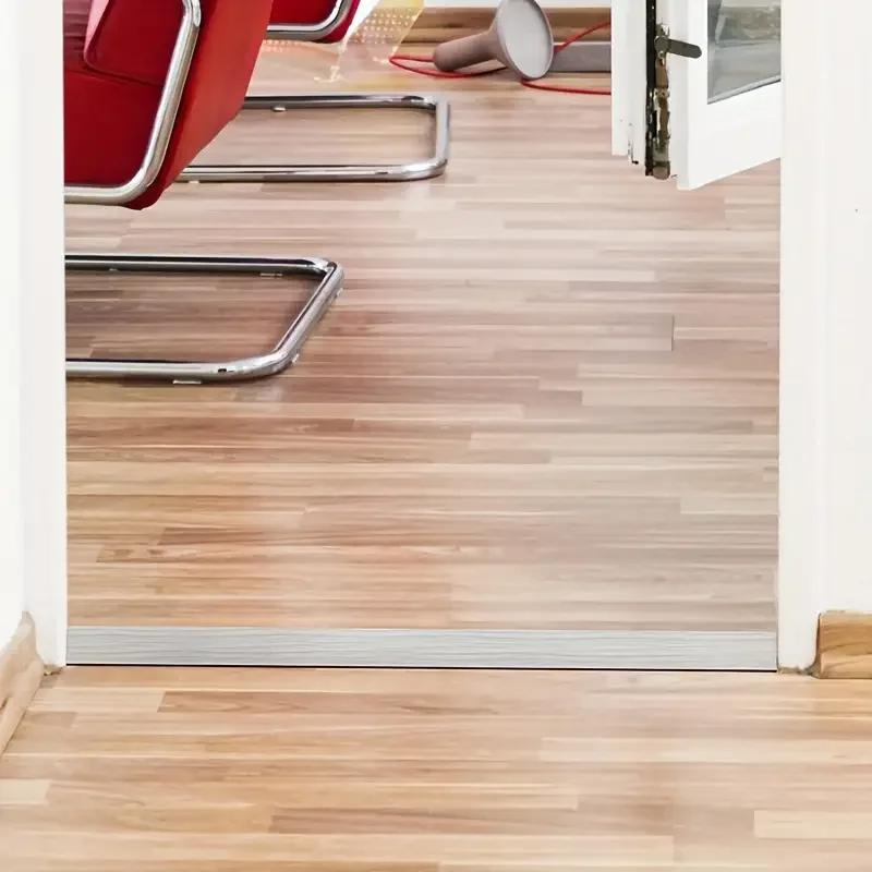 1PC 1m/39.37inch Self-adhesive Floor Cover Strips Carpet Edge Trim Strip Floor Transition Door Threshold Gaps Door Bottom Seali