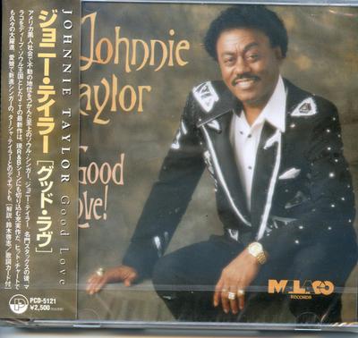 CD JOHNNY TAYLOR - Good Love  PCD5121 P-Vine Records 1996 Japonia ObiSoul/Funk Folosit