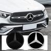 MST3  For Mercedes Benz 3D ABS Car Decoration for Mercedes Benz W204 W205 W206 W213 W253 Front Grille Emblem Replacement Auto Modifica