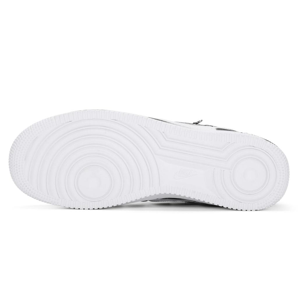 Nike Air Force 1 Slip Resistant, Abrasion Resistant, Lightweight Low Top Skateboard Shoes Men's Black White CW2288-111(Team18-)