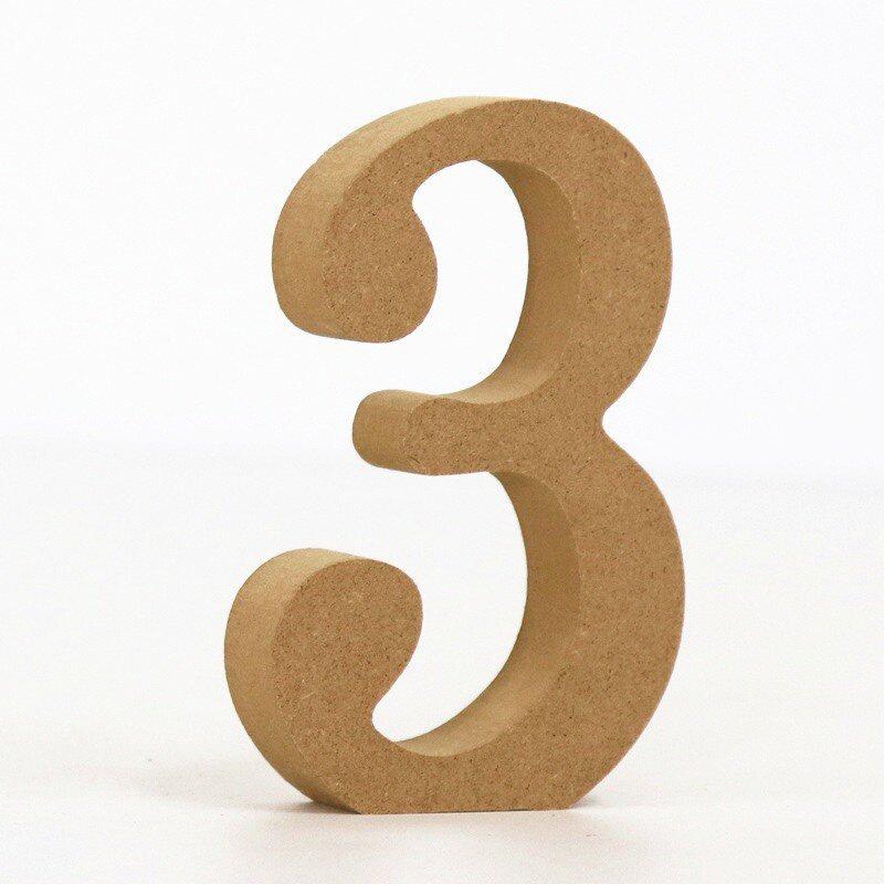 Freestanding DIY Wooden Letters & Numbers: Home, Wedding, and Photography Decor