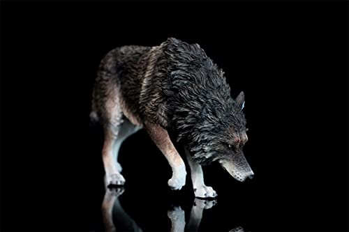 1/6 Scale Coyote Wolf Animal Figure, Realistic PVC Plastic Model, Premium Adult Toy, 20cm Class, Original Statue, Painted, Complete, Perfect for Anima