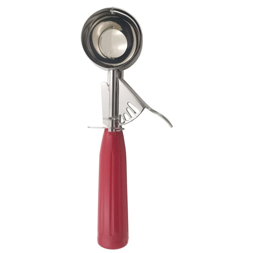 Plastic Handle Ice Cream Ball Scoop Stainless Steel Fruit Scoop Ice Cream Digger  Watermelon