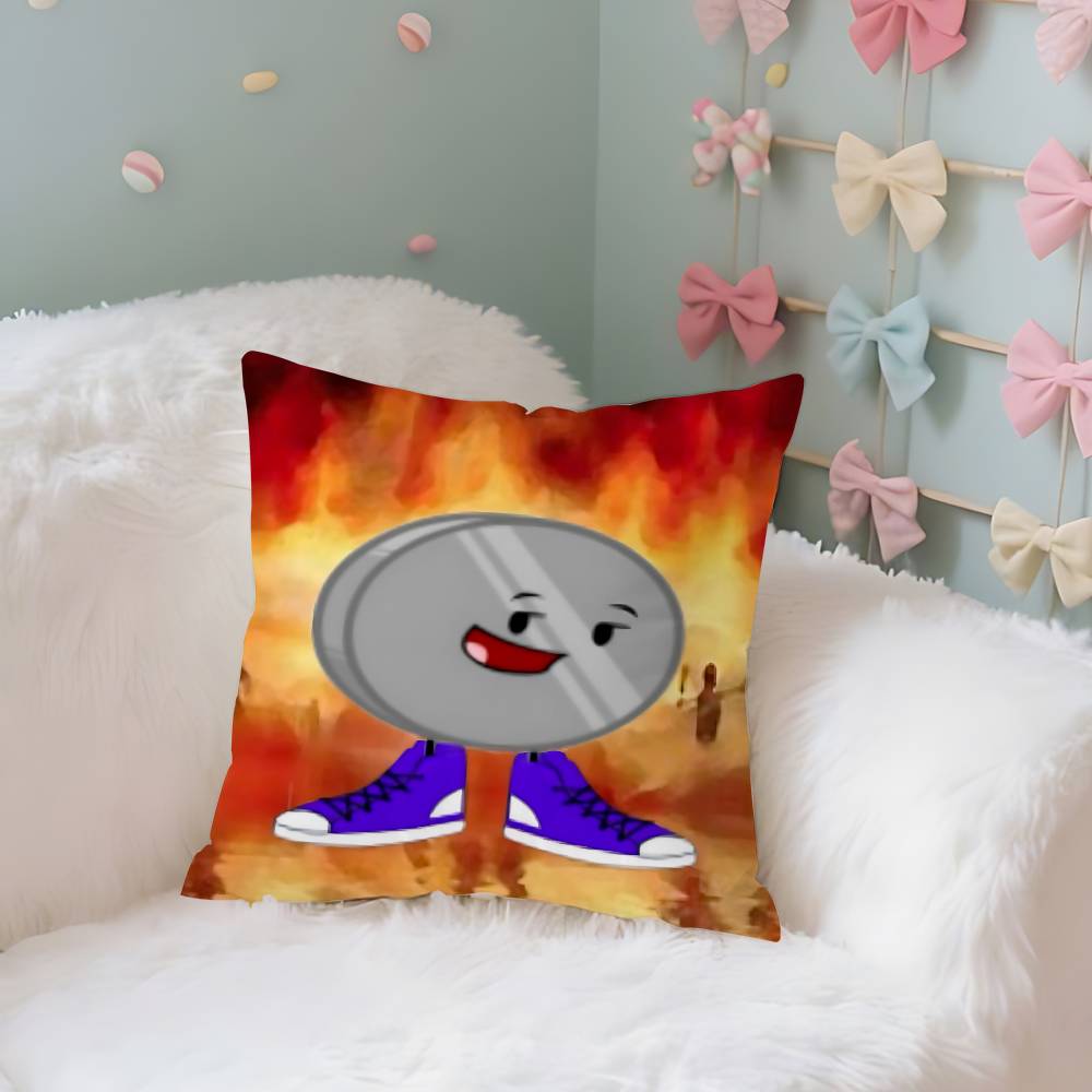 Funny AInanimate InsanityS Case Plush Fabric Soft Pillowcase Double Sided Print Cushion Cover Household Gifts