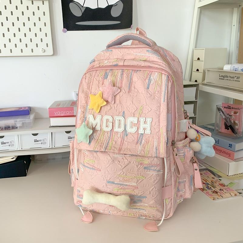 Japanse Ins Wind Vrije Tijd Rugzak Niche Design Sense Mode Joker Rugzak Bijles Buitenschoolse Tas.