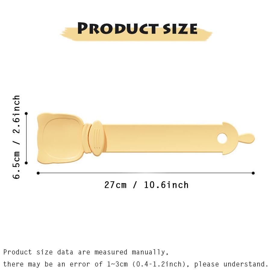 Niedliche und praktische Leckerli-Löffel für Katzen: Leicht zu drückender Einhand-Futterspender, Katzenbedarf zum Füttern von Nassleckereien und Nahrungsergänzungsmitteln