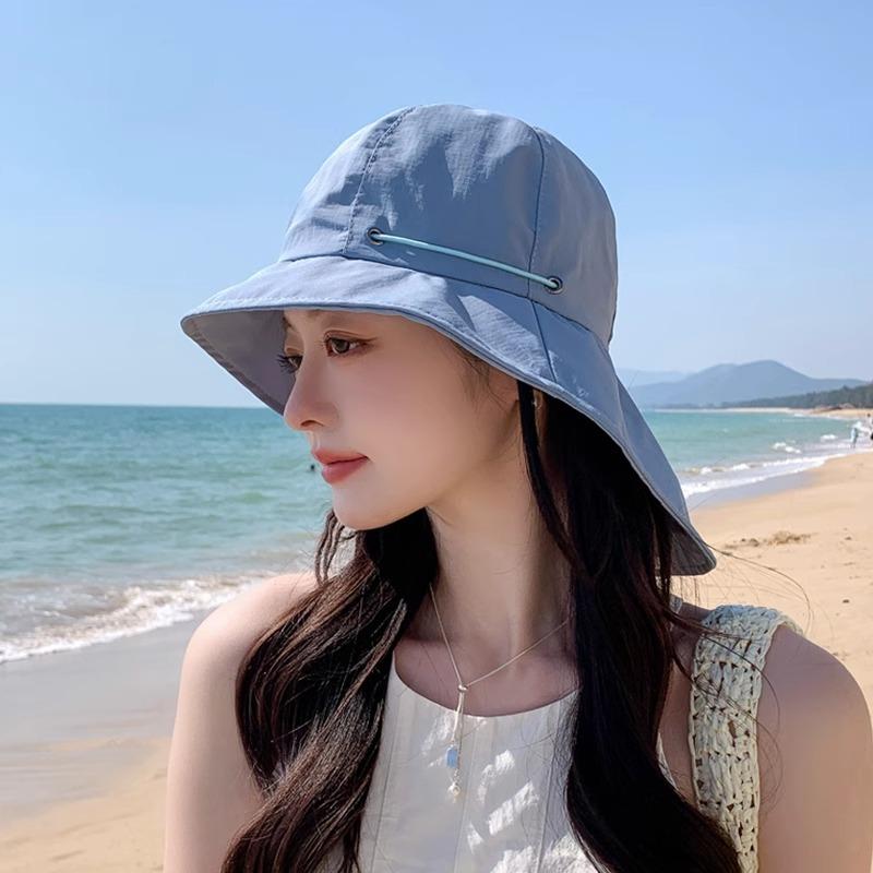 Summer Korean Version of Elastic and Adjustable Sun Hat Fashion Trendy Women's Outdoor Sun Protection Hat Sun Hat
