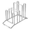 111 Stainless Steel Thickened Countertop, Kitchen Cutting Board Rack, Pot Lid Rack