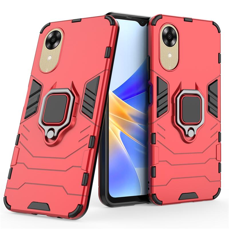 Phone Case For OPPO A17K Cover For OPPO A17 A17K Capas Shockproof Phone Bumper Armor Magnetic Holder Case For OPPO A17K Fundas