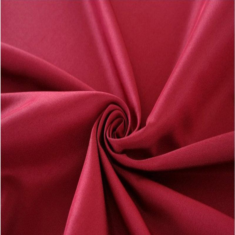 Advertising Exhibition Tablecloth Tablecloth Round Table Skirt Skirt Plain Weave Solid Color Zhu Wenwei Gauze Material Round Tablecloth