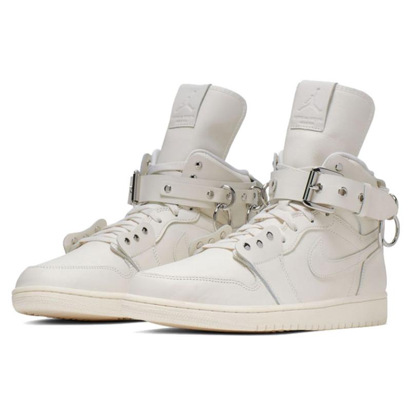 Comme Des Garçons X Jordan 1 Retro Strap High White Jordan CN5738-100