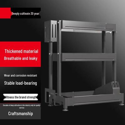 3-Tier Countertop Spice Rack with Knife & Chopstick Holder
