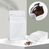 50Pcs Coffee Stand Up Pouch With Valve &Ziplock Pulltab Ground Coffee Beans Nutdried Tea Leaf Mga Pouches Ng Kap