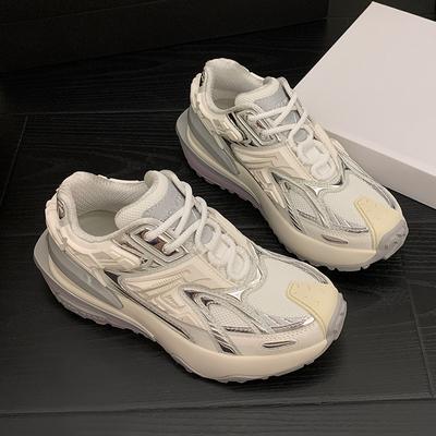 New Dad Shoes Chameleon Series Dad Shoes Summer Breathable and Comfortable Mesh Sneakers Mecha Shoes
