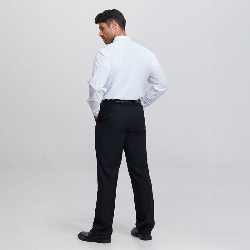 Men's Plus Size Business Formal Straight Fit Suit Pants