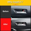 For Toyota Corolla E210      2024 Car Inner Door Handle Bowl Cover Trim Stainless Steel Interior Accessories