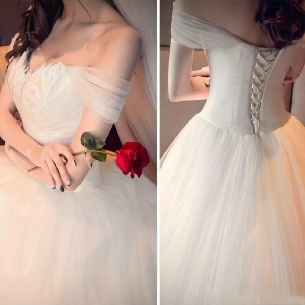 Loose Mesh Off Shoulder Sleeves Polyester Bridal Wedding Arm Covers Formal