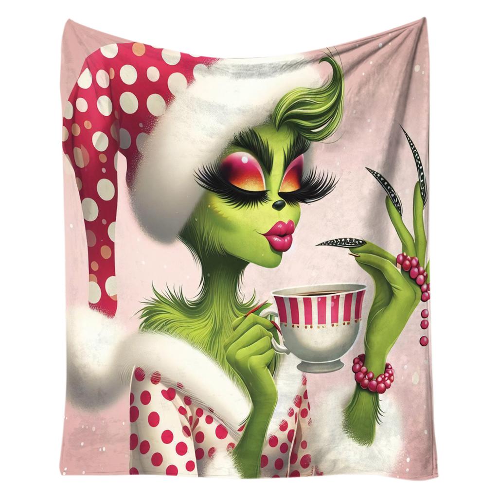 100*130cm Greentown Flannel Blanket