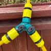 Garden Hose Splitter Leakproof Quick On/Off Water Hose Connector Garden Hose Faucet Splitter For Agricultural Production Public