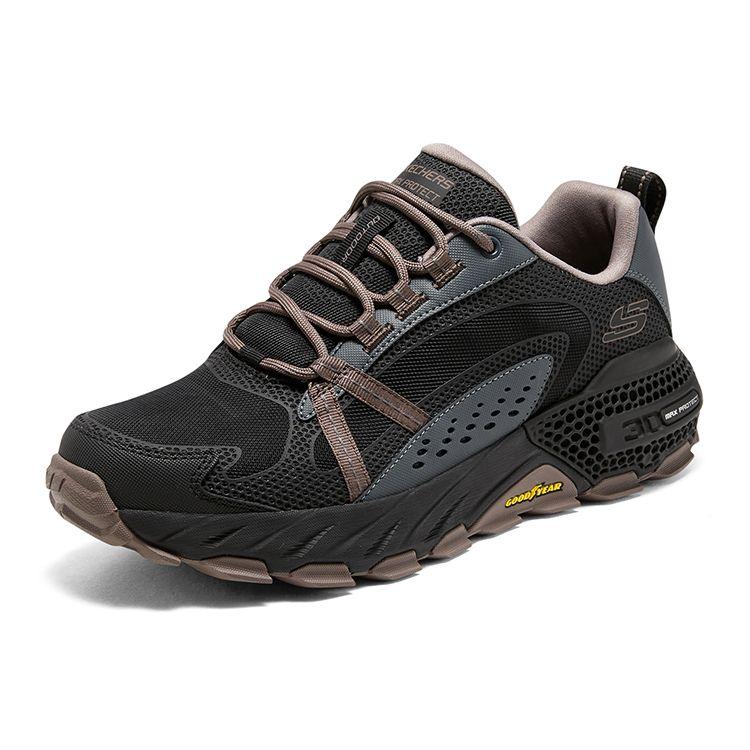 Skechers DLites 4.0 Wygodne Amortyzujące Wytrzymałe Niskie Buty do Chodzenia Męskie sneakersy Czarne 237401C-BKMT
