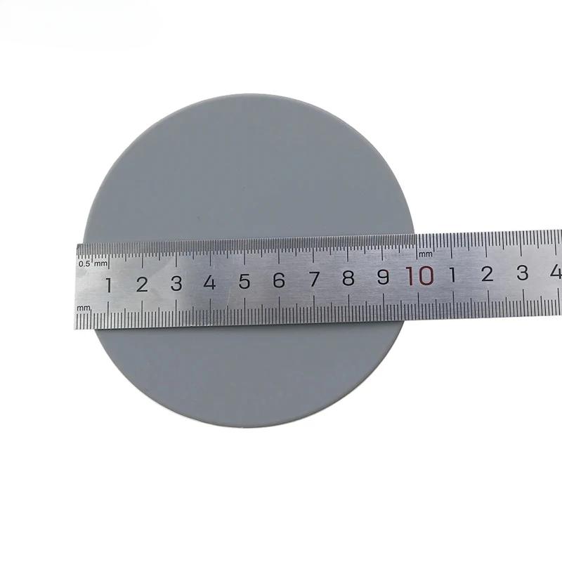1PC Anti Slip  Anti Overflow Coaster Tea Cup And Coffee Coaster Circular Mold Silicone Insulated Table Mat For Home Use