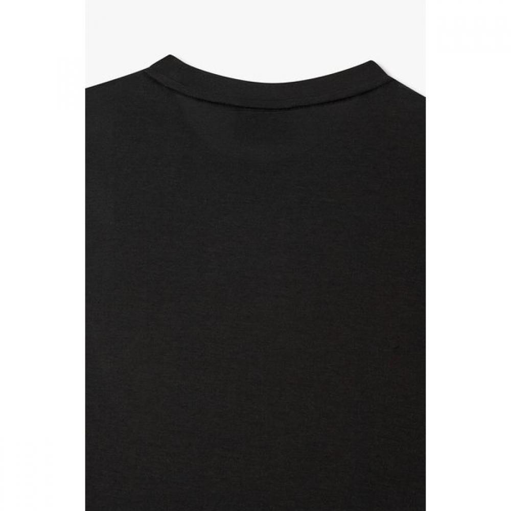 Emporio Armani Men S Lyocell Blend T ShirT Embroidered Logo A516126043