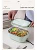 Portable Electric Heated Lunch Box – Insulated, Water-Free, Self-Heating for Students & Office Workers