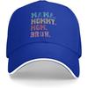 Mama Mommy Mom Bruh Graphic Baseball Cap Adjustable Polyester Casual Curved Brim Hat
