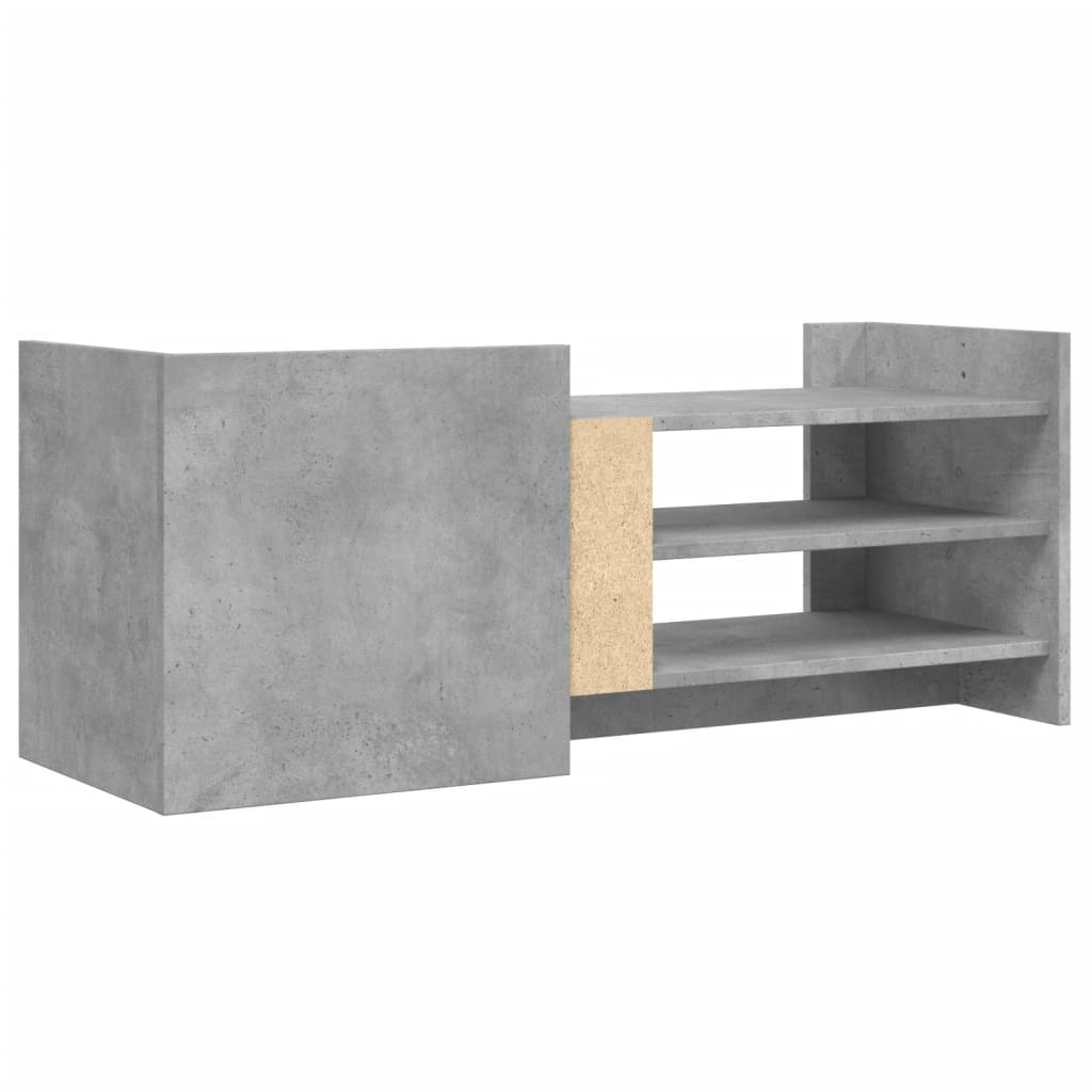 Vidaxl Szafka Pod Tv, Szarość Betonu, 100X35X40 Cm