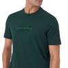 Emporio Armani Logo Embroidered Round Neck Pullover Short Sleeve T-Shirt Men Tops Green 6D1TQ8-1JOCZ-0565