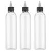 3pcs 250ml Empty Plastic Bottles Tattoo Pigment Ink Bottle Green Soap Clear Bottle Supply