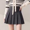 FivePlus High-Waisted A-Line Pleated Mini Skirt