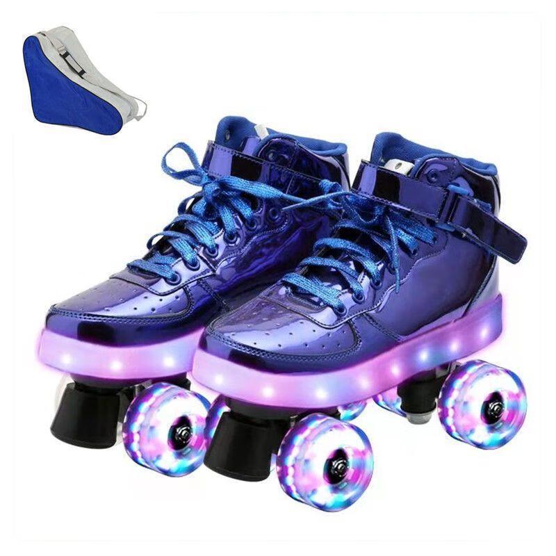 Роликовые коньки Chiwang Aojia двухрядные