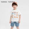 Balabala Kids' Retro Short-Sleeve T-Shirt