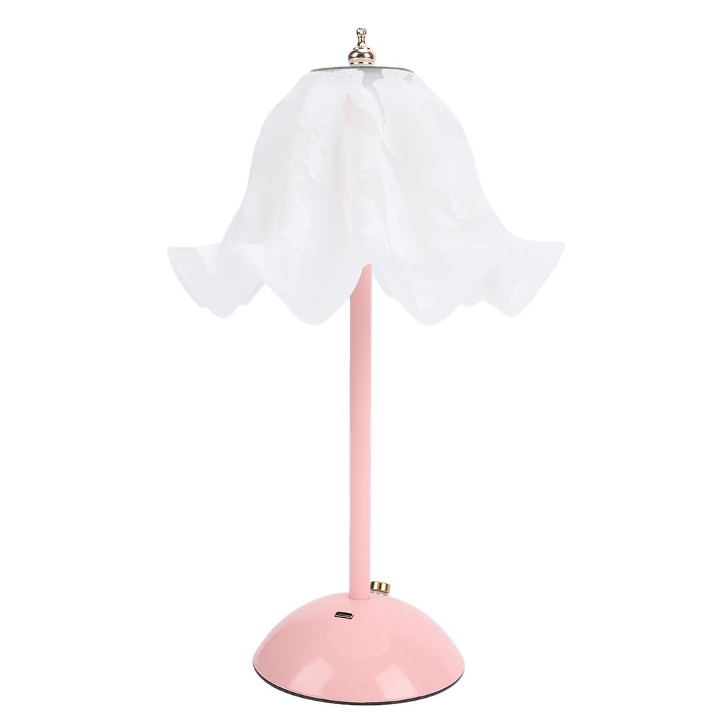 Flower Table Lamp Dimmable Reading Light 3 Color Temperatures Nightstand Lamp for Living Room Bedroom Office Dorm