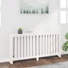 VidaXL Radiator Cover Radiator Cabinet Heating Cover Living Room Interior White 169x19x84 Cm Wood 822582
