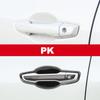 For Honda CRV CR-V 5th 2017 2018     Hybrid Stainless Steel Car Door Handle Outer Bowl Cover Trim Accessories