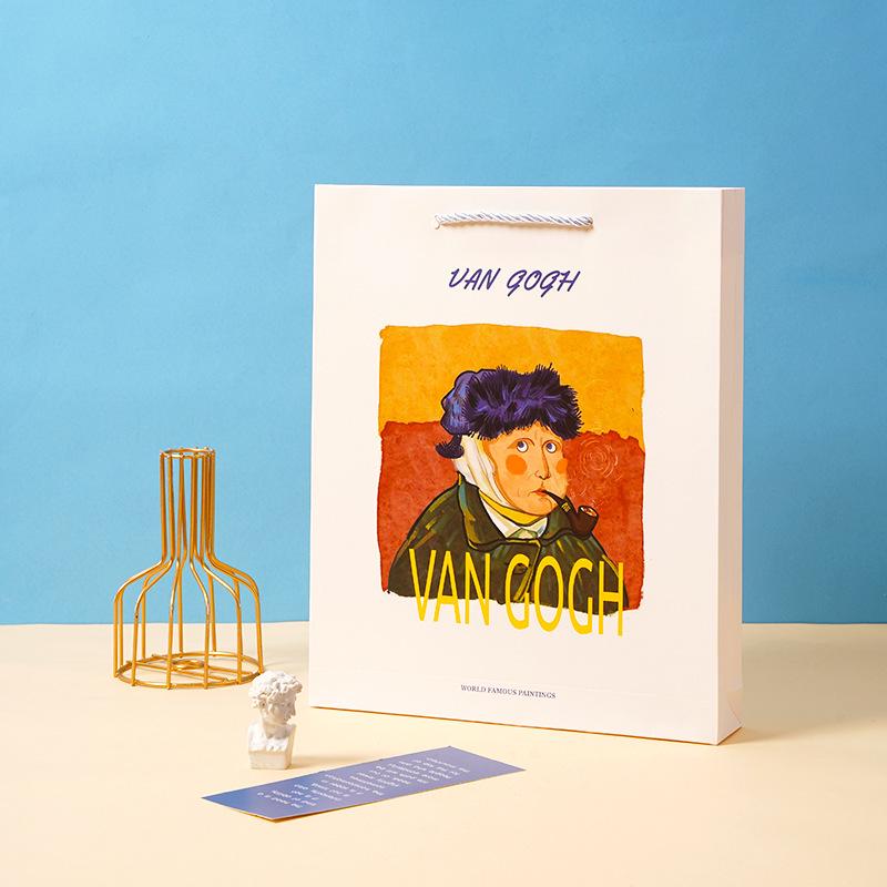 Van Gogh & Monet Art Notebook Gift Set – Creative Retro Oil Painting Design for Students