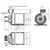 1Pcs Submersible  Water Circulation Pump 800L/H 12V 24V Dc 5 Meters Solar Brushless Motor Fish Tank Low-Noise Pump