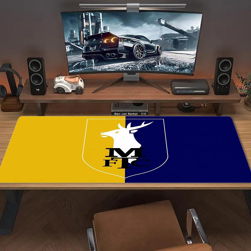 Mansfield Town Fc Mouse Pad Large Gaming Table Cushion Nonslip Laptop Tablet Big Mousepad Xxl Mat Mini Pc Playmat With Lock Edge